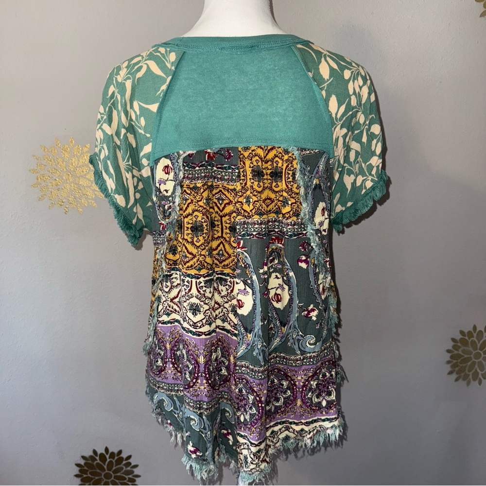 Lainey Wilson BOHO Country Western Short Sleeve Top Shirt T-Shirt‎ Unique Ladies - Picture 2 of 13